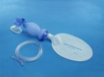 Solid silicone blue manual resuscitator